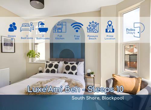 Luxe Ami Beh Large Group Apartment by PolkaStays