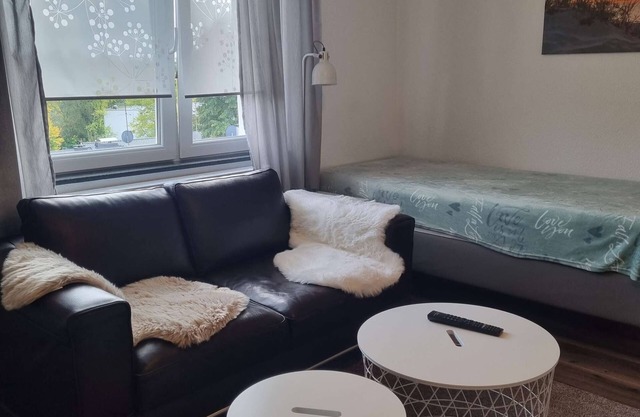 Luxuriöse großzügige Wohnung mit zwei Schlafzimmer