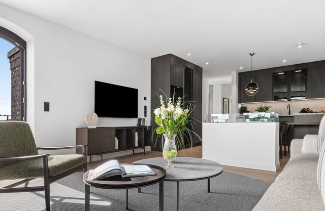 Luxurious Penthouse with Balcony, Sea View, and Sauna in List on Sylt