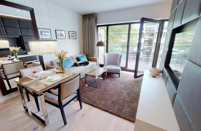 Luxurious vacation apartment 3.10 with sauna and balcony - close to the beach on the Baltic Sea!