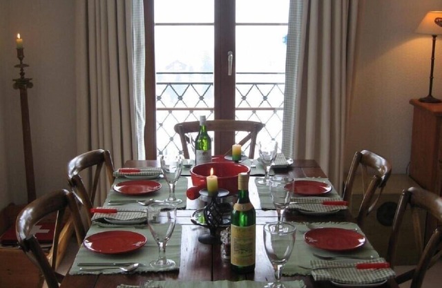 Luxury alpine apartment with warm indoor pool, sauna & fitness room