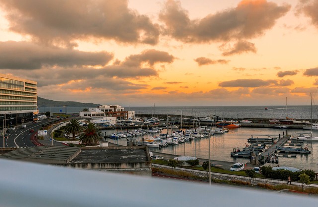 Luxury home, centrally located with a beautiful balcony overlooking the marina.