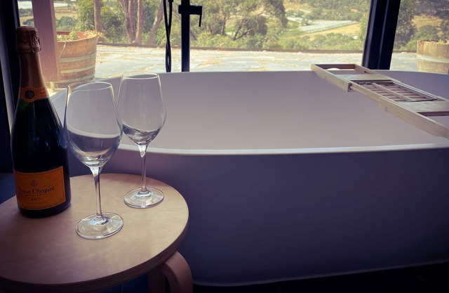 Luxury off grid home on acreage with stunning views