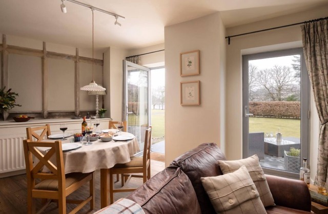 Luxury Self Catering Apartment with Swimming Pool in the Grounds of a Monastery on Loch Ness