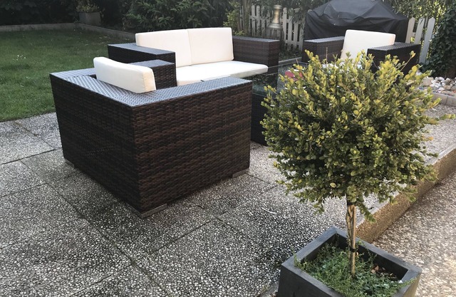 Luxury villa, garden, fully equipped Hamburg Blankenese, sauna EFH top location