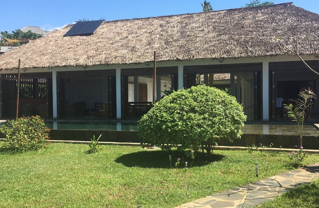 Luxury villa on the beach