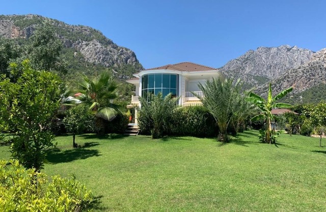 Luxury villa with private garden and pool