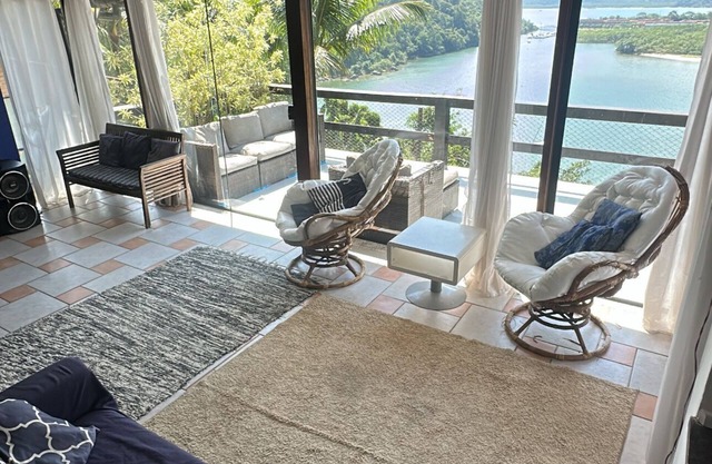 Mansion with sea view in gated community