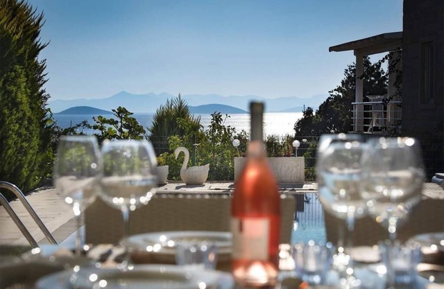 Magical view, private pool, stylish