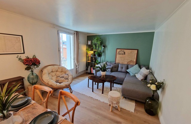Magnificent, cosy T3 with all comforts and close to the center