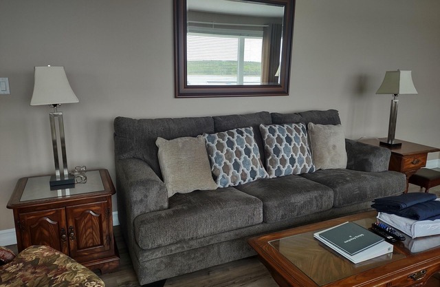 Main Floor (Unit 1) in House, Deck, Sunset, Water View (Cheticamp Harbour)