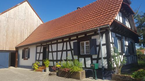 Maison à colombage La Houblonnière