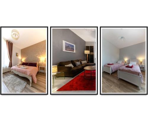 Maison Petillat - Calme en plein centre - 2 chambres 80m2, Wifi