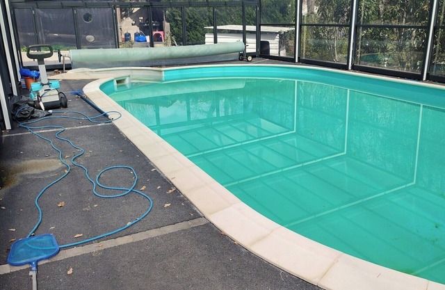 Maison Piscine Chauffée Calme Avec Bois
