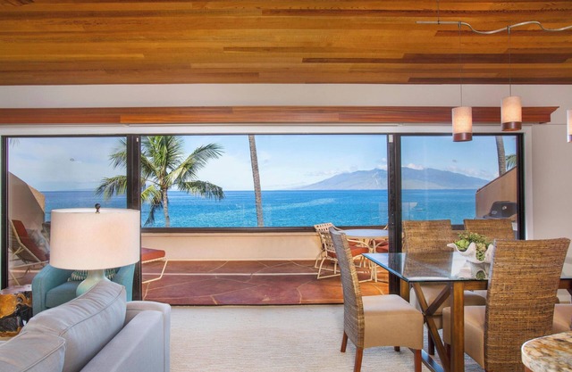 Makena Surf F304 Beachfront Resort - 2 Bedroom Oceanfront Condo