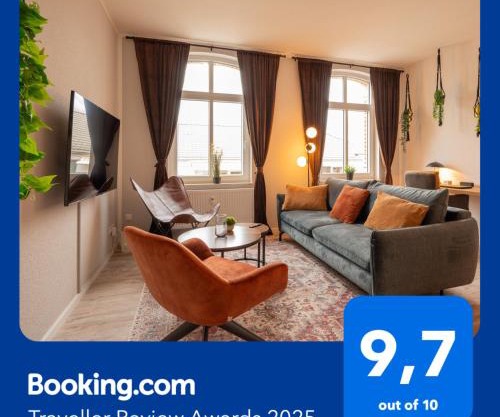 maremar - Style Apartment im Zentrum - Luxus Boxspringbett - Küche - Arbeitsplatz - Highspeed WLAN