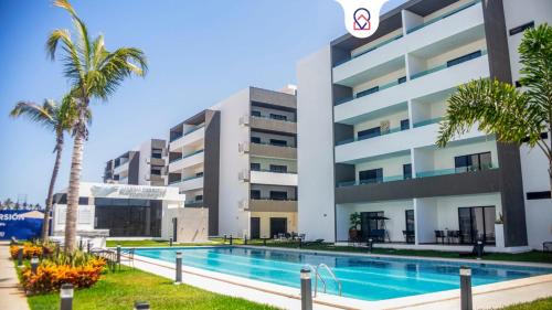 Marina Cerritos Loft Wave Pool and Amenities