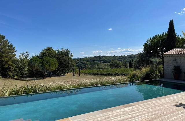Mas in Provence Occitane, near the Ardèche and Aiguèze Gorges