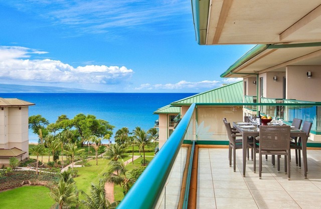 Maui Resort Rentals: Hokulani 4 Total Bedrooms, Stunning Partial Ocean & Mountain Views + XL Lanai!