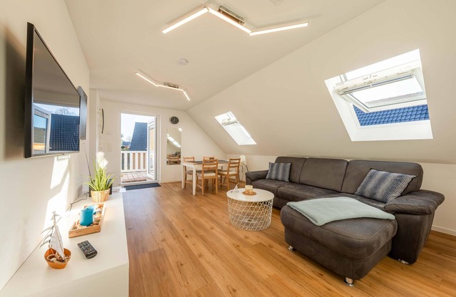 Merlin Ausguck - Holiday apartment with balcony on the Müritz