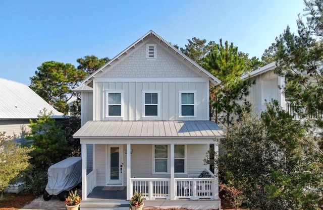 "Miles Away" is a cozy beach home - less than 5 minutes to the beach!
