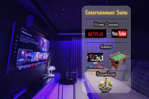 Mini Cinema Suite at Arte Cheras, KL City View, 6pax, MRT 6Min