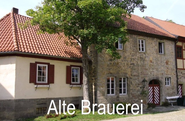 Moated castle Unsleben, old brewery