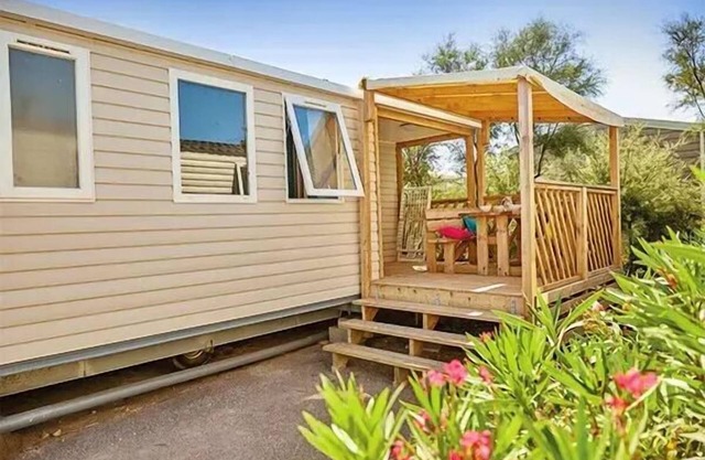 Mobil-home | Comfort | 2 Bedrooms | 4/6 persons | Single terrace | A/C