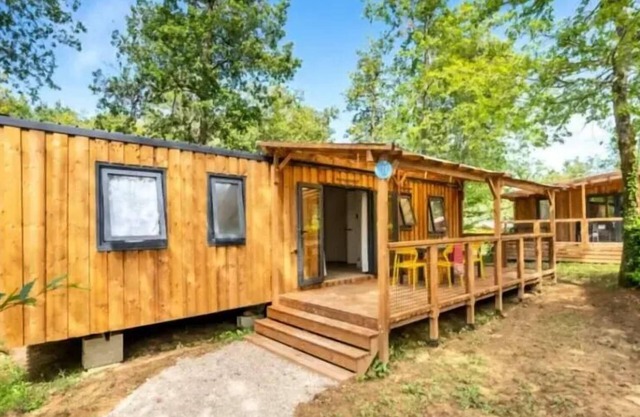 Mobil-home Prestige Duo - 2 bedrooms - 2 bathrooms - 2 WC - CLIM - TV + Dishwasher 6 persons