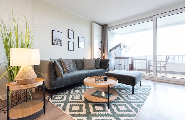 Modern 2-room apartment with beautiful balcony on approx. 65 m² for 2 persons