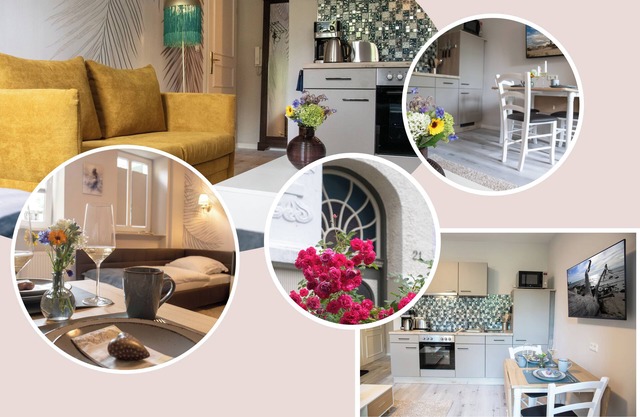 Modern 1-room apartment near the train station, newly renovated, top furnishings