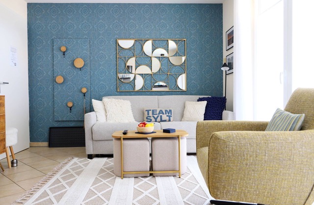 Modern 2-room vacation apartment in Rantum, Sylt - sunny balcony and close to the beach