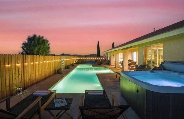 Modern 4BR JT Oasis w/Heated Pool & Hot Tub
