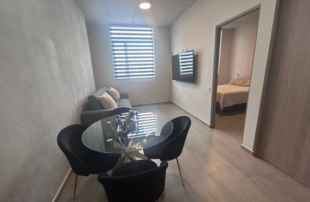 Modern apartment near Fundidora and downtown Monterrey.