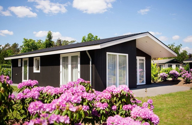 Modern chalet on the water in the Brabant Kempen