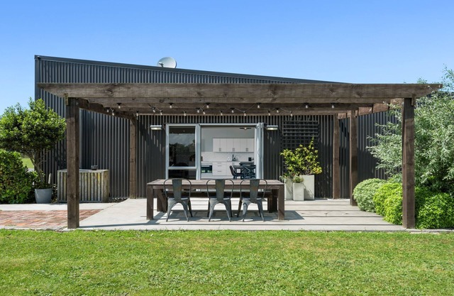 Modern comfort and rustic charm in rural Manawatu