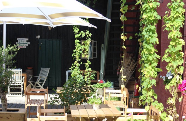 Modern country house apartment, 35 sqm, ground floor, left