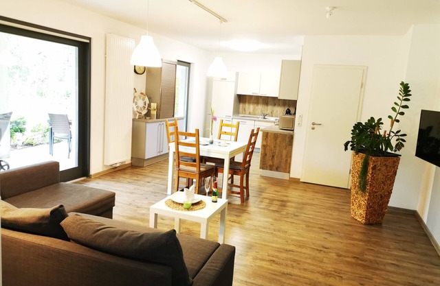 Modern, exclusive vacation apartment in the Rhön with hot tub, unique, quiet, large
