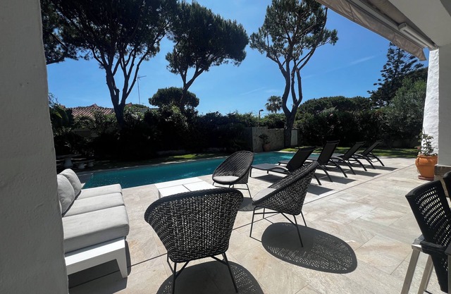 Modern finca near the beach with saltwater pool