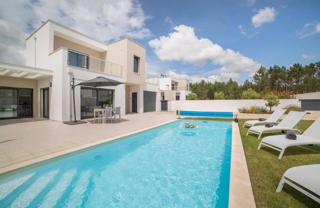 Modern holiday home with private outdoor pool