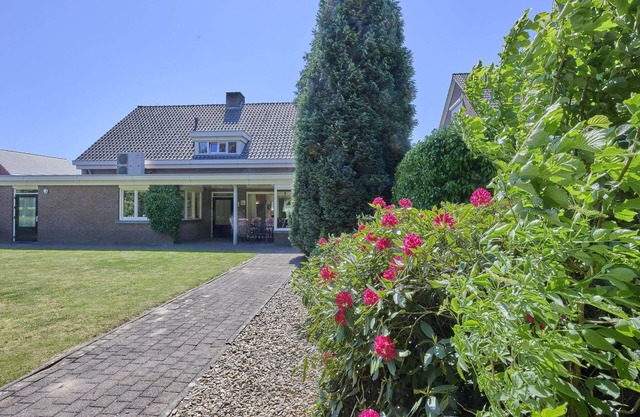 Modern holiday villa with special furnishings