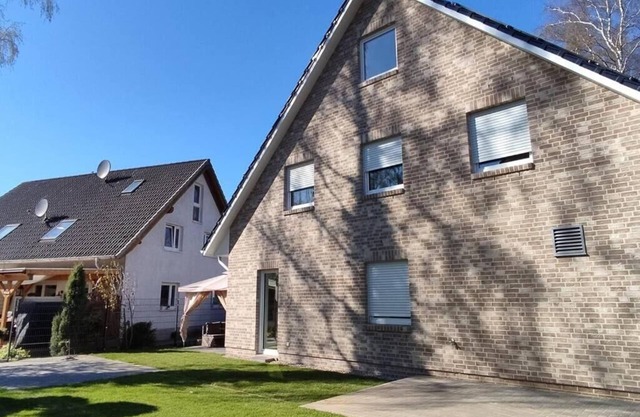 Modern house in Hamburg near stadium