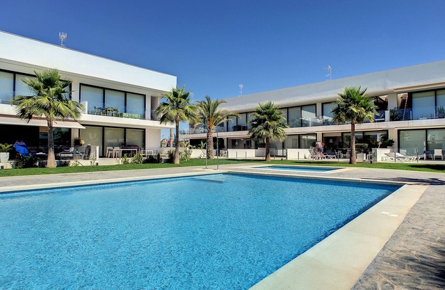 Modern, large terrace, pool and BBQ