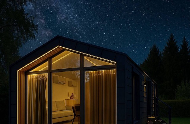 Modern vacation home for couples and families - nature & starry skies included!