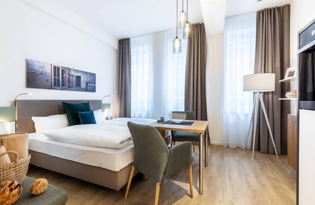 Modernes 1-zimmer-apartment in Zentraler Hafen-location in der Hansestadt Wismar