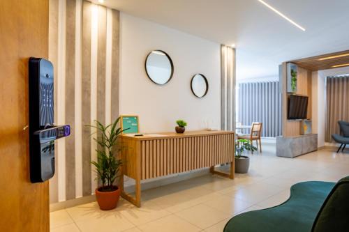 Moderno em Shopping 4Q - Vista Panorâmica