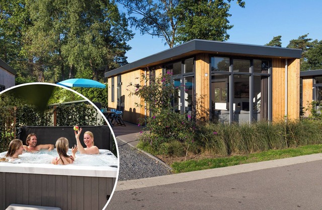 ✓ Module at Landgoed de Scheleberg ✓ Holiday home for 5 persons ✓ Situated in Lunteren (Gelderland) ✓ Holiday park at the Veluwe ✓ Book directly at the park