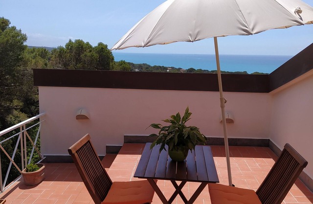 Monolocale in Villa con Terrazza Solarium e Splendida Vista Mare