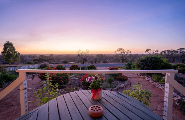 Morgan on the River Murray with awesome river and scrub views