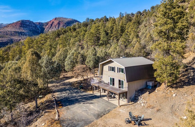 Mountainside Cabin with Epic Views, 2 Kitchen, 4BR/4BA. Optional Hot tub